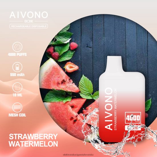 E Cigareta Tisak Cijena - Aivono AIM BOXX 4000 jagoda lubenica L668DF214
