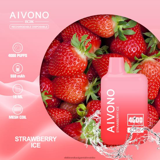 E Cigareta Tisak Cijena - Aivono AIM BOXX 4000 led od jagoda L668DF226