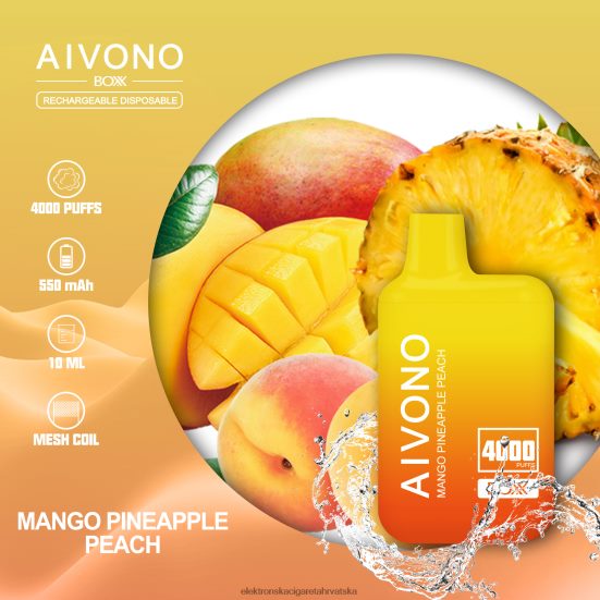 Elektronska Cigareta Cena - Aivono AIM BOXX 4000 mango ananas breskva L668DF219