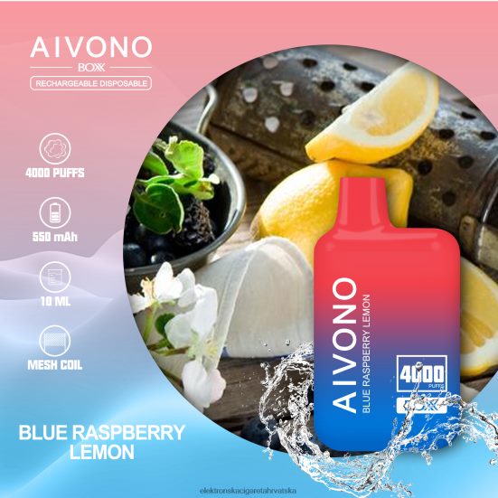 Elektronska Cigareta Cijena - Aivono AIM BOXX 4000 plava malina limun L668DF217