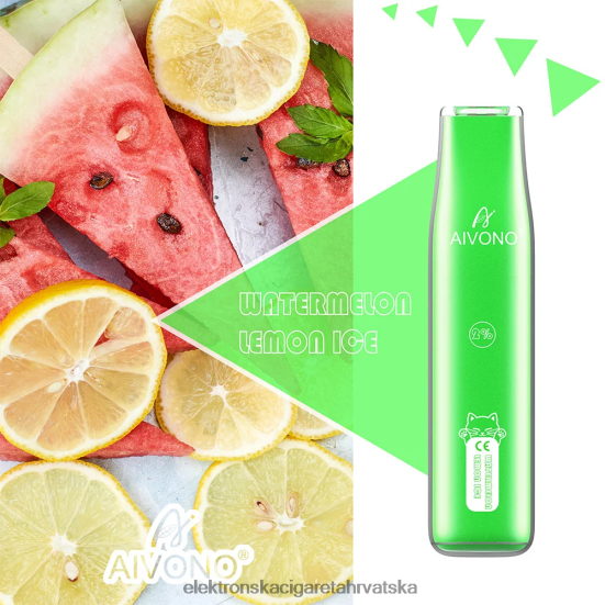 Jednokratni Vape Tisak - Aivono AIM CAT 400 lubenica limun led L668DF341