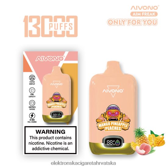 E Cigareta Tisak Cijena - Aivono AIM FREAK 13000 mango ananas breskve L668DF250