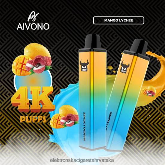 E Cigareta Tisak Cijena - Aivono AIM FREAK 4000 mango liči L668DF262