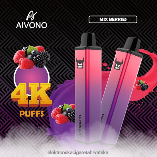 E Tekućina - Aivono AIM FREAK 4000 miješano bobičasto voće L668DF260