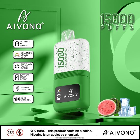 E Cigareta Tisak Cijena - Aivono AIM magic 15000 led od lubenice L668DF70