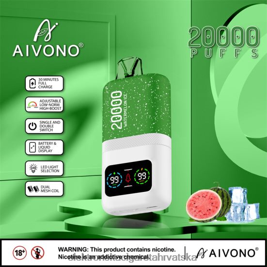 Elektronska Cigareta Cena - Aivono AIM magic 20000 led od lubenice L668DF75