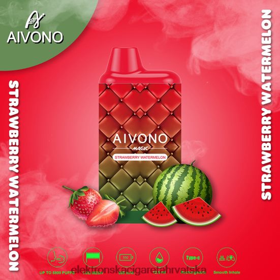 Elektronska Cigareta Cena - Aivono AIM MAGIC 5800 kutija za cigarete jagoda lubenica L668DF99