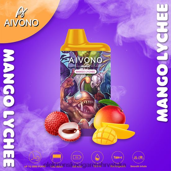 Elektronska Cigareta Petrol - Aivono AIM MAGIC 5800 kutija za cigarete mango liči L668DF98