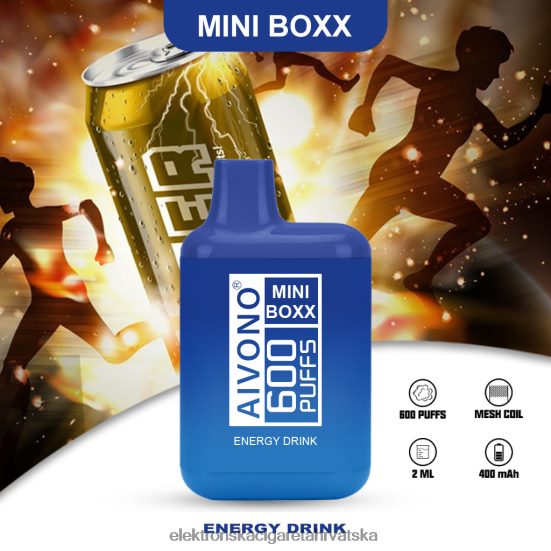 E Cigareta Tekućina - Aivono AIM MINI BOXX 600 energetsko piće L668DF237