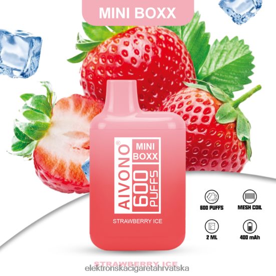 E Tekućina - Aivono AIM MINI BOXX 600 led od jagoda L668DF236