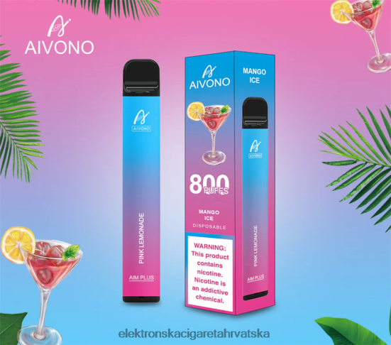E Cigareta Cijena - Aivono AIM PLUS 800 ružičasta limunada L668DF191