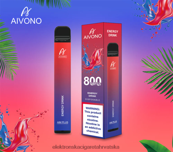 E Cigareta Tekućina - Aivono AIM PLUS 800 energetsko piće L668DF201