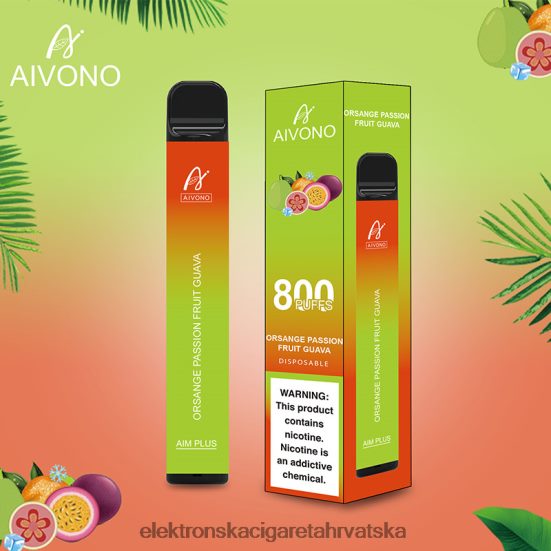 E Cigareta Tekućina - Aivono AIM PLUS 800 narančasta marakuje guava L668DF189