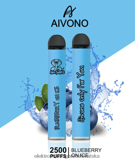 E Cigareta Cijena - Aivono AIM SNAKE 2500 borovnica na ledu L668DF299