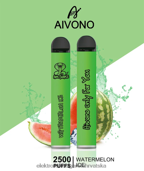 E Cigareta Tekućina - Aivono AIM SNAKE 2500 led od lubenice L668DF321