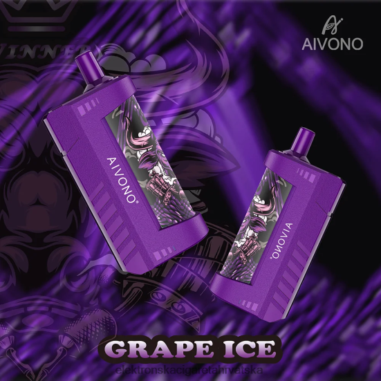 Jednokratni Vape Tisak - Aivono AIM WINNER 5000 led od grožđa L668DF125