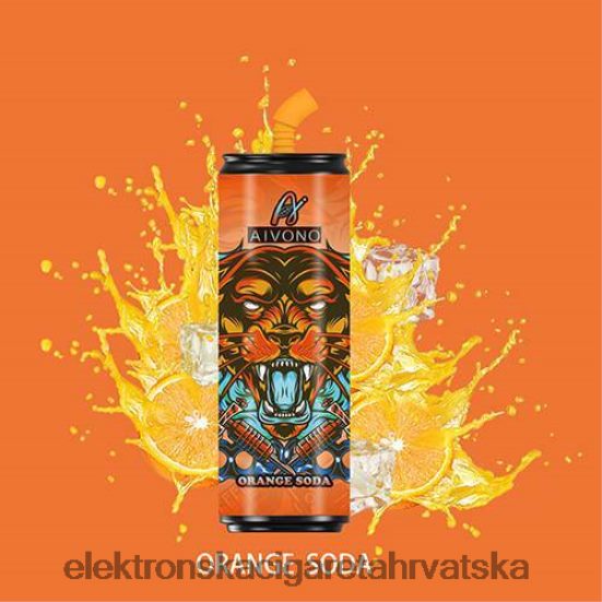 Jednokratni Vape Hrvatska - Aivono AIM WINNER 6000 boca coca cole narančasta soda L668DF114