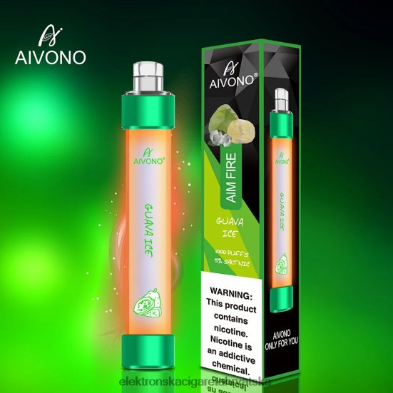 Jednokratni Vape Hrvatska - Aivono AIM FIRE 1000 led od guave L668DF330