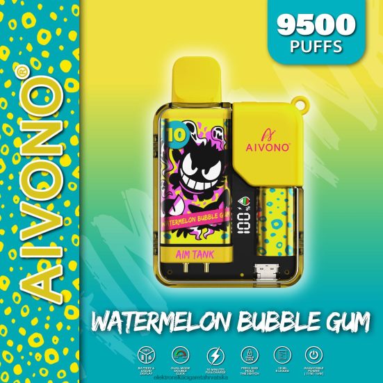 E Tekućina - Aivono AIM TANK 9500 žvakaća guma od lubenice L668DF44