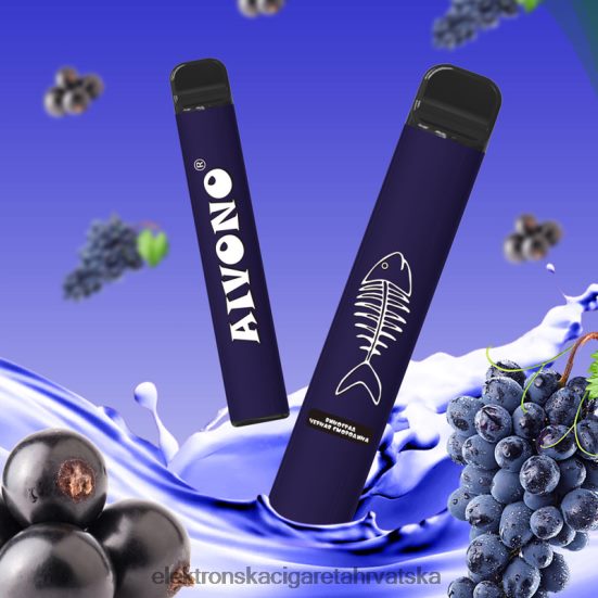 E Tekućina - Aivono AIM FISHBONE 600 grožđa crni ribiz L668DF284