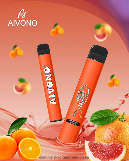 Elektronska Cigareta Hrvatska - Aivono AIM FISHBONE 600 grejp naranča L668DF280