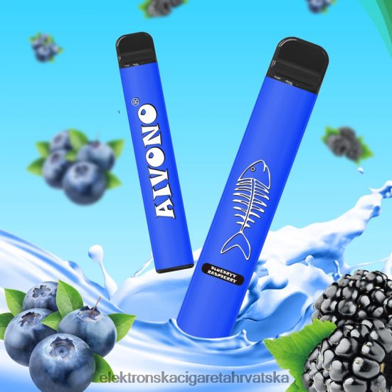 Jednokratni Vape Tisak - Aivono AIM FISHBONE 600 borovnica malina L668DF281