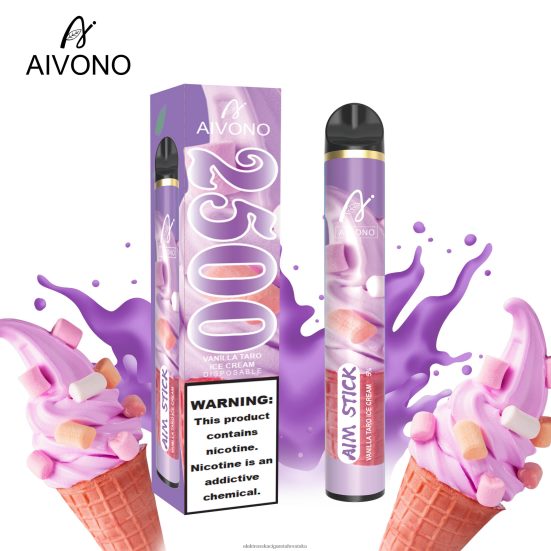 Elektronska Cigareta Cena - Aivono AIM STICK 2500 taro sladoled od vanilije L668DF147