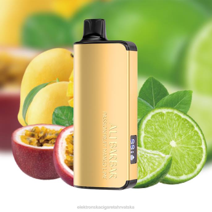E Cigareta Osijek - Alibarbar Ingot 9000 vape za jednokratnu upotrebu passionfruit mango limeta 02XP22
