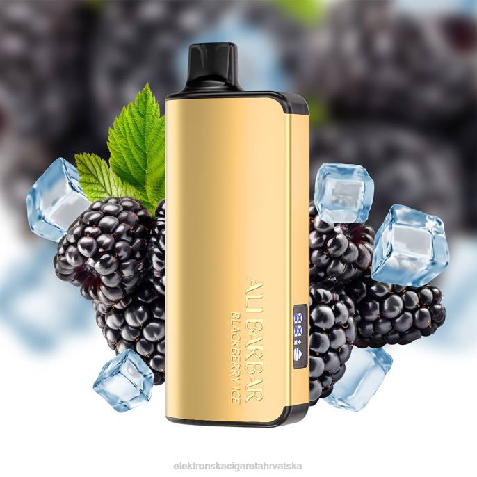 Jednokratni Vape Hrvatska - Alibarbar Ingot 9000 vape za jednokratnu upotrebu led od kupine 02XP30