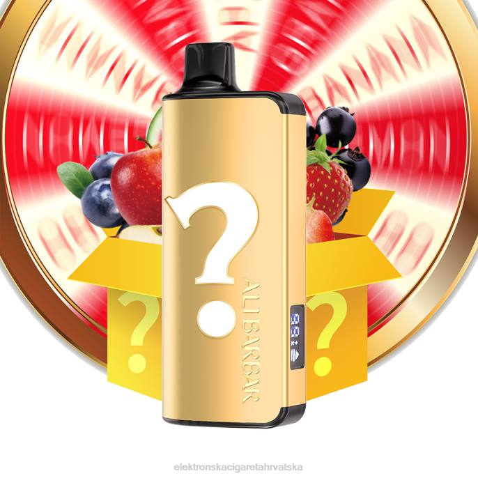 Smok Jednokratni Vape - Alibarbar Ingot 9000 vape za jednokratnu upotrebu rulet okusa 02XP19
