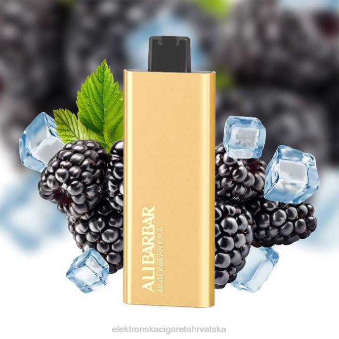 E Cigareta Tekućina - Alibarbar Pandora 7000 vape za jednokratnu upotrebu led od kupine 02XP68
