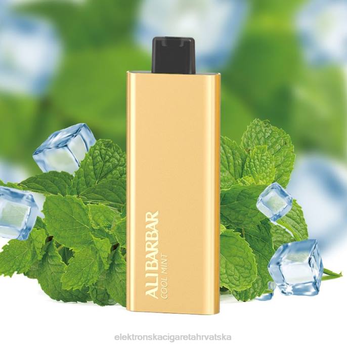 Jednokratni Vape Hrvatska - Alibarbar Pandora 7000 vape za jednokratnu upotrebu hladna menta 02XP54