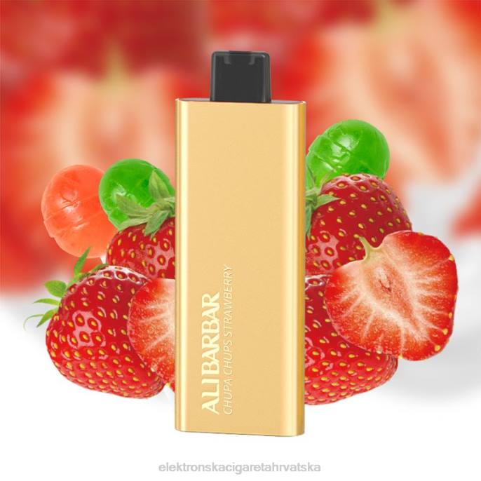 Jednokratni Vape Tisak - Alibarbar Pandora 7000 vape za jednokratnu upotrebu chupa chups jagoda 02XP53