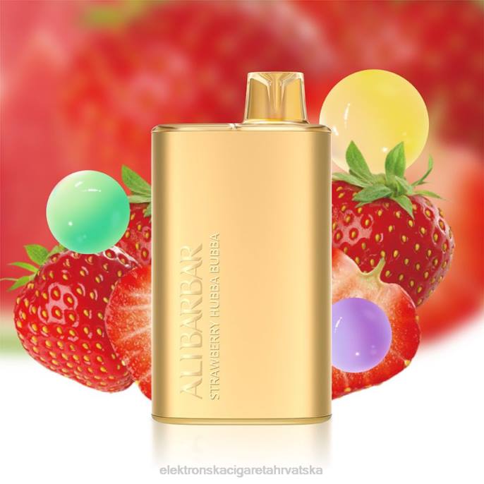 E Cigareta Cijena - Alibarbar Rich 8000 jednokratnih vapea jagoda hubba bubba 02XP12