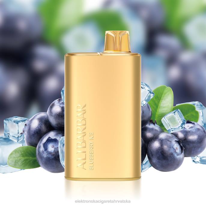 E Cigareta Tekućina - Alibarbar Rich 8000 jednokratnih vapea mint povjetarac 02XP8