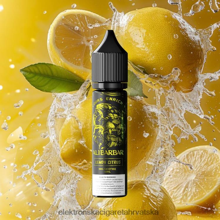 Elektronska Cigareta Cena - 06XR4X15 Alibarbar pristanište za nargile oniks limun citrus
