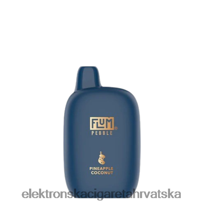 E Cigareta Tekućina - FLUM PEBBLES 6000 puffova (božićno izdanje) ananas kokos LP62R29