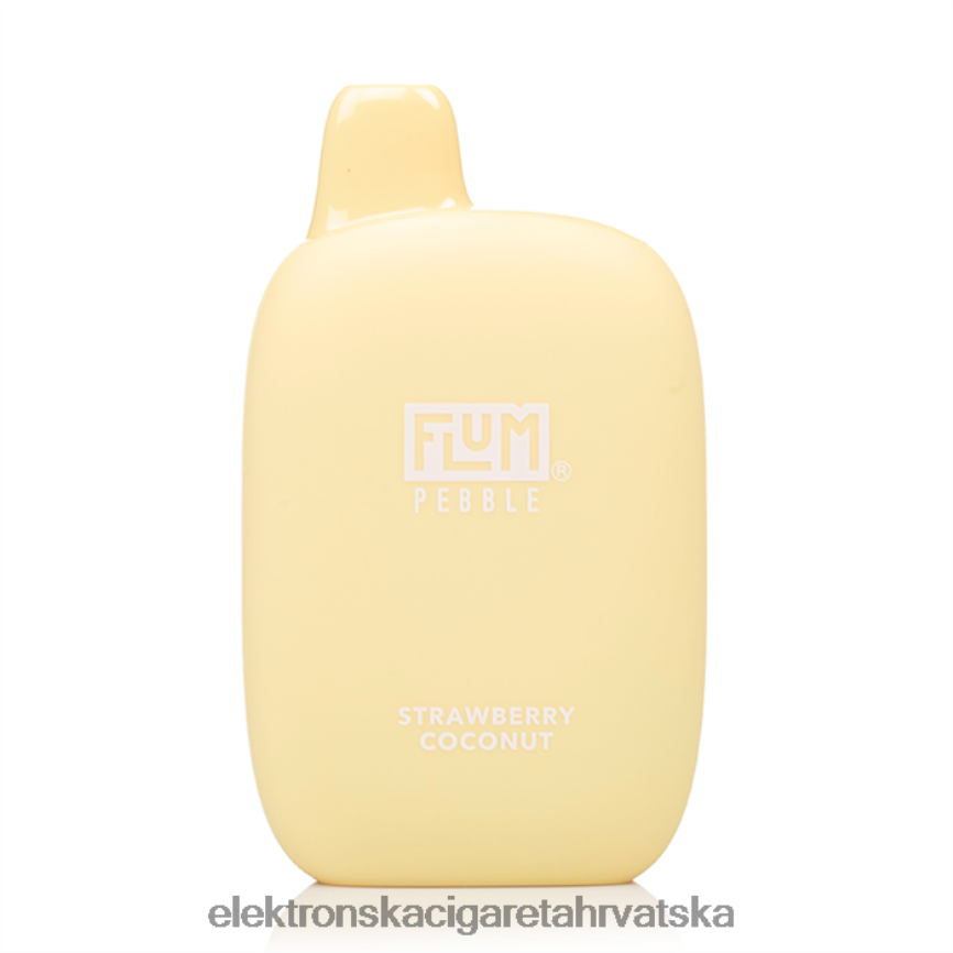 E Cigareta Tekućina - FLUM PEBBLES 6000 udaha jagoda kokos LP62R245