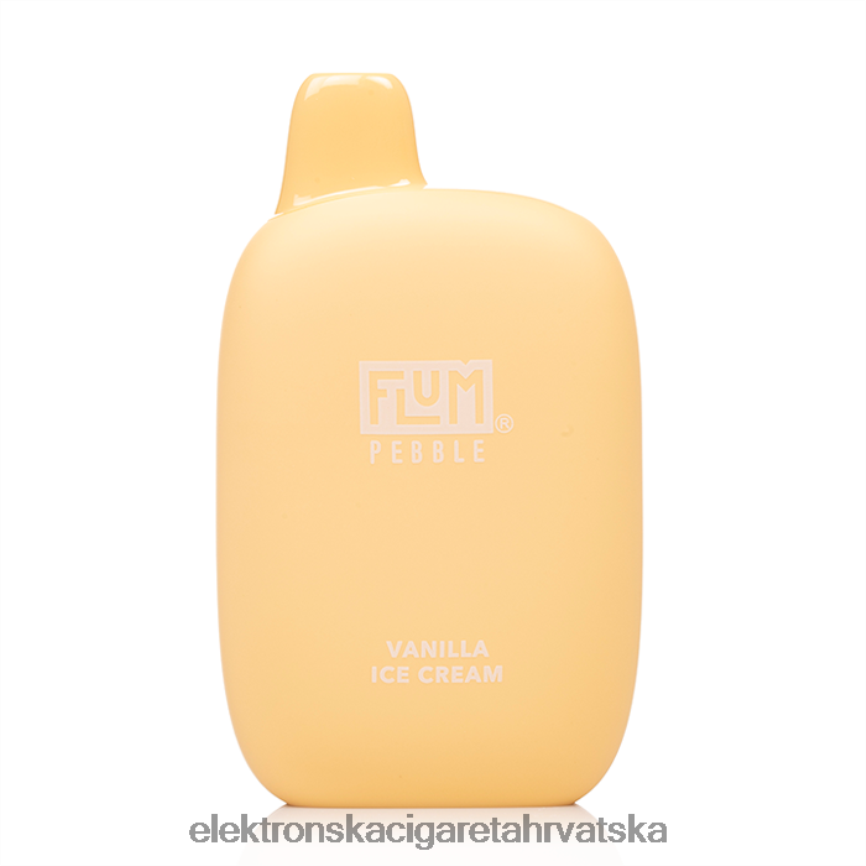 Elektronska Cigareta Hrvatska - FLUM PEBBLES 6000 udaha sladoled od vanilije LP62R252