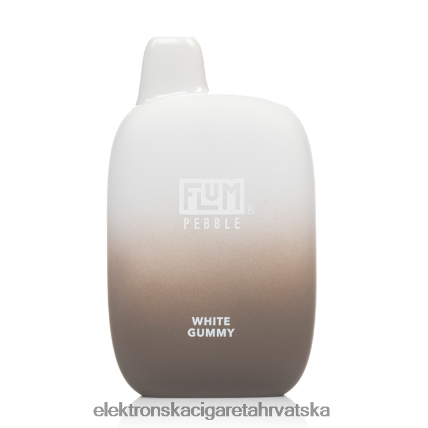 Jednokratni Vape Hrvatska - FLUM PEBBLES 6000 udaha bijeli gumasti LP62R254