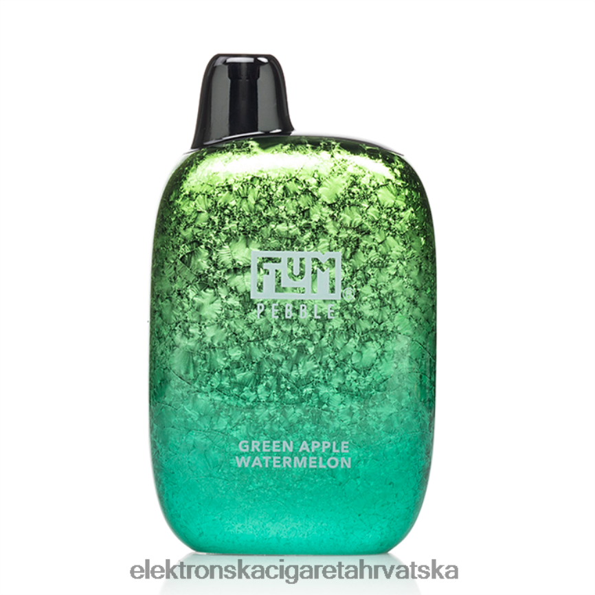 Jednokratni Vape Tisak - FLUM PEBBLES 6000 udaha zelena jabuka lubenica LP62R229