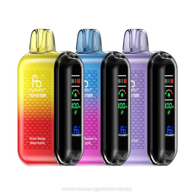 Jednokratni Vape Tisak - ekskluzivan Fumot Tornado 20000 vape za jednokratnu upotrebu 6J2617