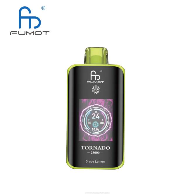 Jednokratni Vape Hrvatska - limun od grožđa Fumot Tornado 25000 jednokratnih vapea 6J266