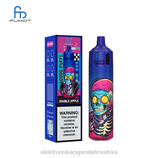 E Cigareta Cijena - Fumot Tornado 30k glazbe dupla jabuka 2N4F11
