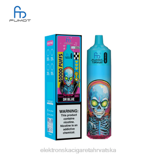 E Cigareta - Fumot Tornado 30k glazbe dr. plavi 2N4F12