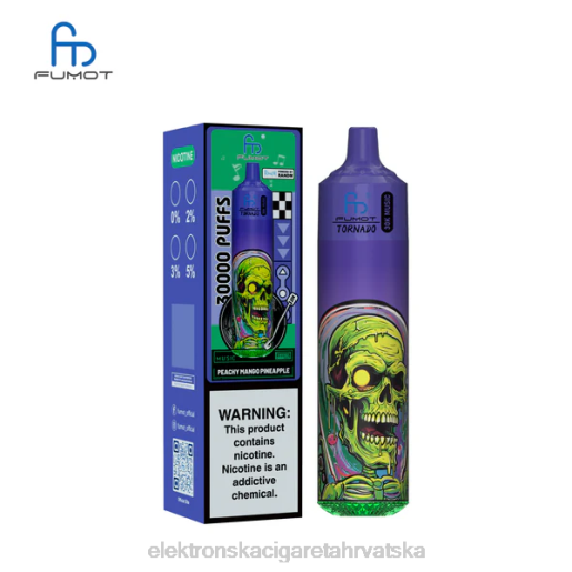 E Cigareta Tekućina - Fumot Tornado 30k glazbe breskvasti mango ananas 2N4F21