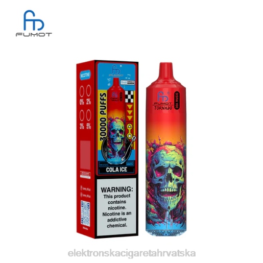 E Cigareta Tekućina - Fumot Tornado 30k glazbe cola led 2N4F9