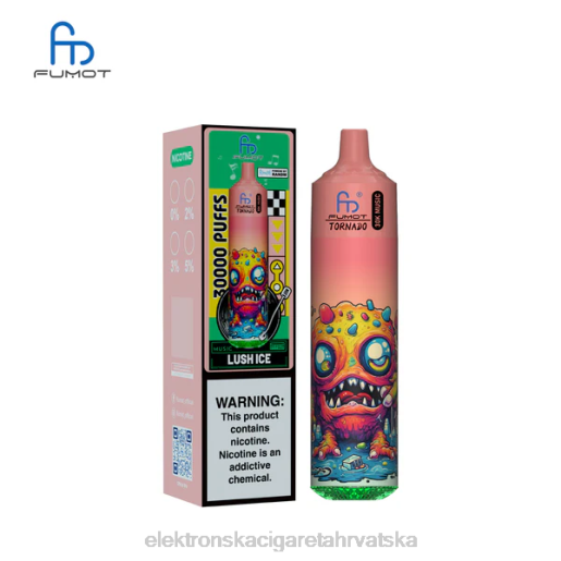 Jednokratni Vape Tisak - Fumot Tornado 30k glazbe bujni led 2N4F17
