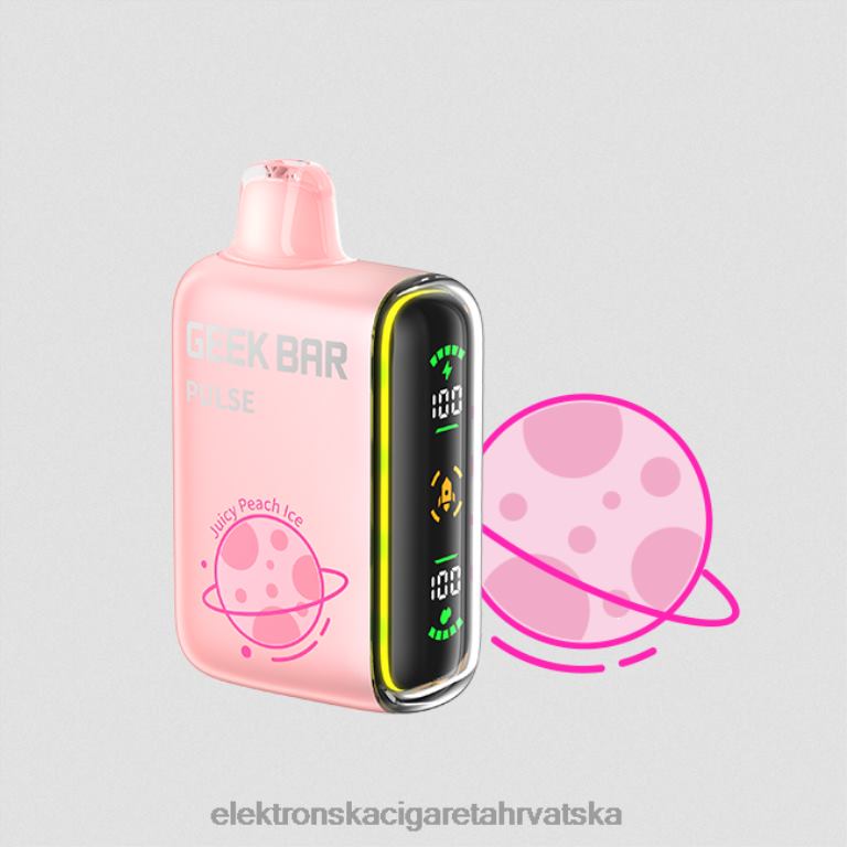 Elektronska Cigareta Cijena - led od sočne breskve DJFJL82 GEEK BAR Pulse planet izdanje 7500 udaha/15000 udaha