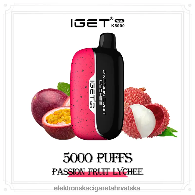 Jednokratni Vape 5000 Puffs - IGET Moon k5000 liči od marakuje 6H60F10